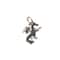 12 Pack: Charmalong™ Silver Plated Dragon Charm by Bead Landing™